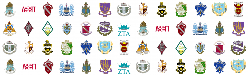 Penn State Panhellenic Council Chapter Crests