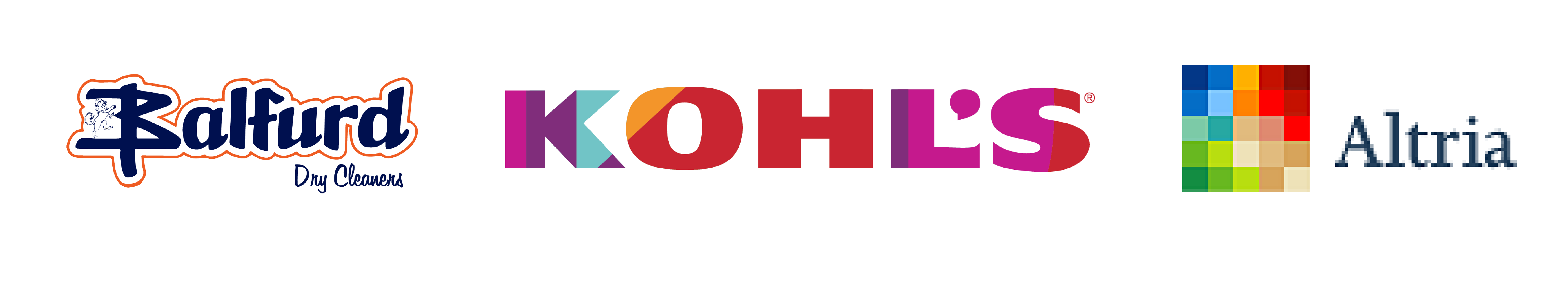 Kohls, Altria, and Balfurd Logo