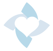 penn highlands healthcare light blue and grey heart