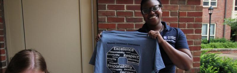 Summer Leadership Conference check-in