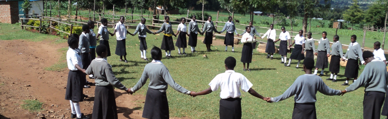 Group of students in Kenya