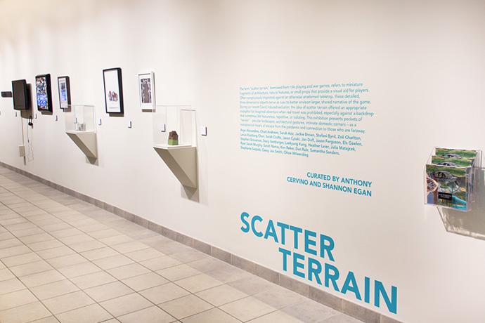 Scatter Terrain installed in Art Alley.