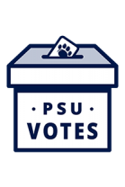 Ballot box with PSU Votes